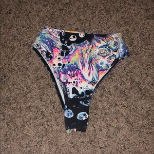 SOLD High waisted acid bath bazillion bottoms